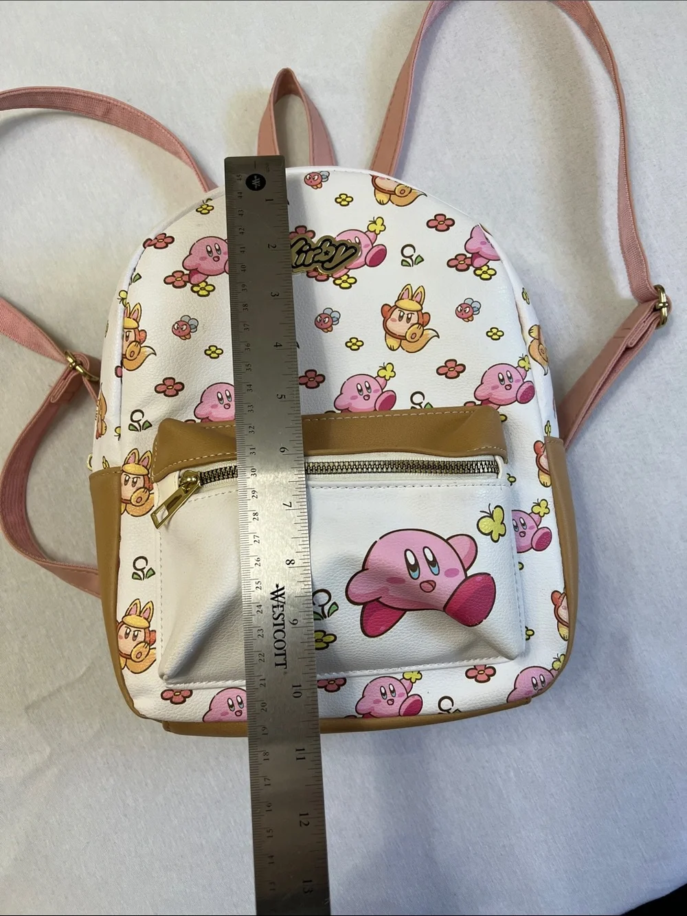 Bioworld Official Nintendo Kirby Waddle Dee Flowers Mini Pink Backpack Hot Topic